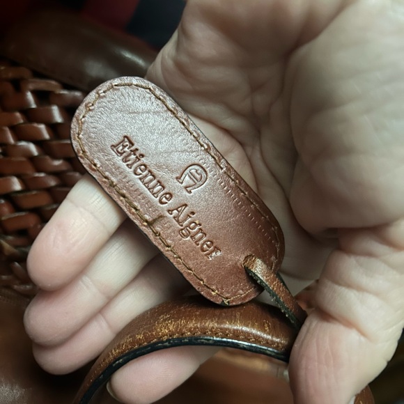 Vintage Etinne Aigner Leather Purse - Picture 4 of 10